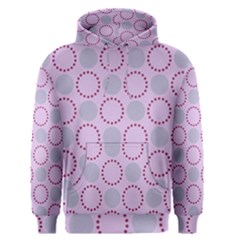 Circumference Point Pink Men s Pullover Hoodie