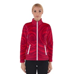 Roses Red Love Winter Jacket