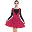 Roses Red Love Plunge Pinafore Dress View1