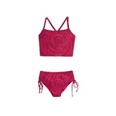 Roses Red Love Girls  Tankini Swimsuit by HermanTelo