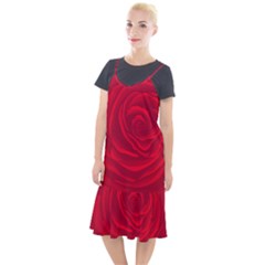 Roses Red Love Camis Fishtail Dress by HermanTelo