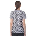 Ornamental Checkerboard Women s Sport Mesh Tee View2