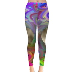 Rainbow Plasma Neon Leggings 