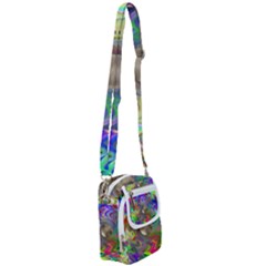 Rainbow Plasma Neon Shoulder Strap Belt Bag
