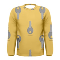 Key Men s Long Sleeve Tee by HermanTelo