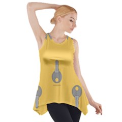 Key Side Drop Tank Tunic by HermanTelo