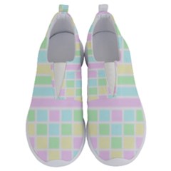 Geometric Pastel No Lace Lightweight Shoes by Bajindul