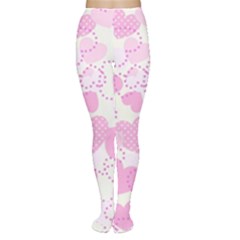 Valentine Background Hearts Tights by Bajindul