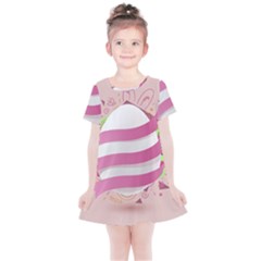 Easter Egg Kids  Simple Cotton Dress