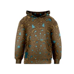 Fractal Abstract Kids  Pullover Hoodie by Bajindul