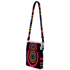 Neon Light Abstract Multi Function Travel Bag by Bajindul