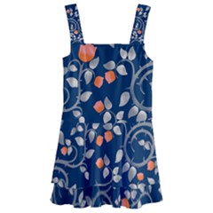 Midnight Florals Kids  Layered Skirt Swimsuit