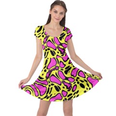 Splotchyblob Cap Sleeve Dress by designsbyamerianna