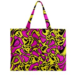 Splotchyblob Zipper Mini Tote Bag by designsbyamerianna