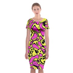 Splotchyblob Classic Short Sleeve Midi Dress by designsbyamerianna