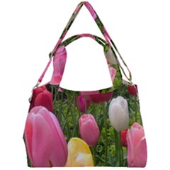 Home Chicago Tulips Double Compartment Shoulder Bag by bloomingvinedesign