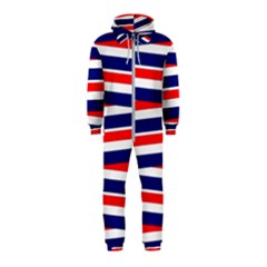 Patriotic Ribbons Hooded Jumpsuit (Kids)