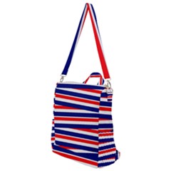 Patriotic Ribbons Crossbody Backpack