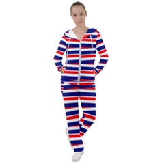 Patriotic Ribbons Women s Tracksuit