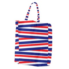 Patriotic Ribbons Giant Grocery Tote