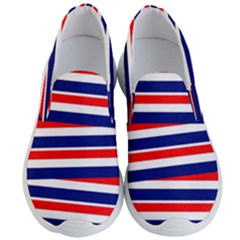 Patriotic Ribbons Men s Lightweight Slip Ons