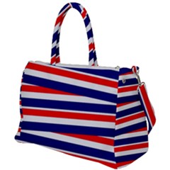 Patriotic Ribbons Duffel Travel Bag