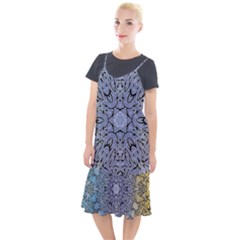 Mosaic Pattern Camis Fishtail Dress by Bajindul