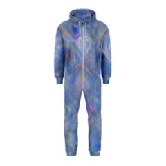 Abstract Triangles Geometric Hooded Jumpsuit (kids) by Bajindul