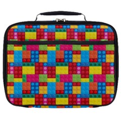 Lego Background Full Print Lunch Bag by HermanTelo