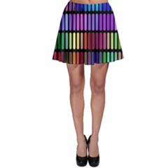 Resolve Art Pattern Skater Skirt