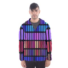 Resolve Art Pattern Men s Hooded Windbreaker