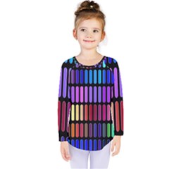 Resolve Art Pattern Kids  Long Sleeve Tee