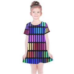 Resolve Art Pattern Kids  Simple Cotton Dress