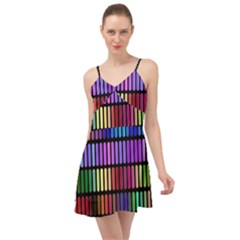 Resolve Art Pattern Summer Time Chiffon Dress