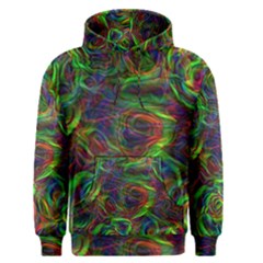 Plasma Shining Lines Light Stripes Men s Pullover Hoodie