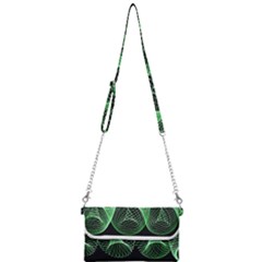 Abstract Desktop Background Green Mini Crossbody Handbag by Pakrebo