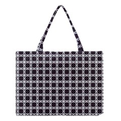 Purple Pattern Texture Medium Tote Bag by HermanTelo