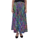 Pattern Artistically Flared Maxi Skirt View1