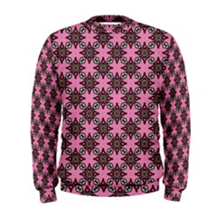 Purple Pattern Texture Men s Sweatshirt