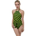 Wave Green Go with the Flow One Piece Swimsuit View1