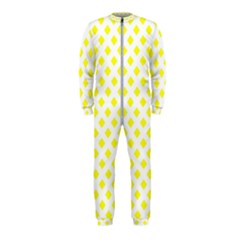 Yellow White Onepiece Jumpsuit (kids)