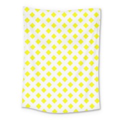 Yellow White Medium Tapestry by HermanTelo