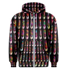 Texture Abstract Men s Zipper Hoodie by HermanTelo