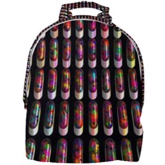 Texture Abstract Mini Full Print Backpack by HermanTelo