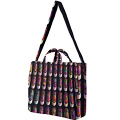 Texture Abstract Square Shoulder Tote Bag by HermanTelo