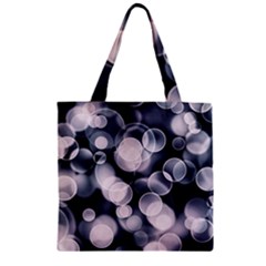 Ball Decoration Lights Zipper Grocery Tote Bag by Bajindul