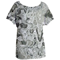 Abstract Stone Texture Women s Oversized Tee by Bajindul