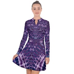 Purple Love Long Sleeve Panel Dress by KirstenStar