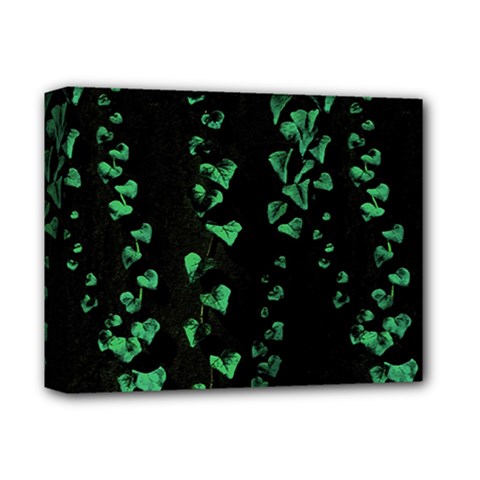 Botanical Dark Print Deluxe Canvas 14  X 11  (stretched) by dflcprintsclothing