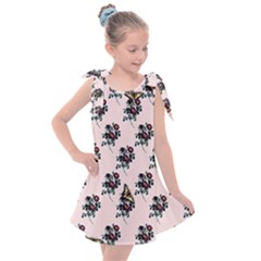 Rose D Amour - Pink - By Larenard Studios Kids  Tie Up Tunic Dress by LaRenard